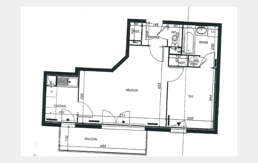 Annonces GARGES : Apartment | VILLEJUIF (94800) | 42 m2 | 244 000 € 